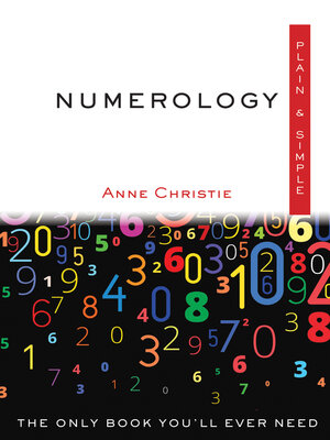 cover image of Numerology, Plain & Simple